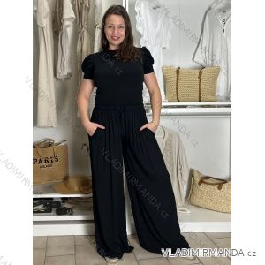 Nohavice dlhé oversize dámske SINDEY  (S/M/L ONE SIZE) TALIANSKA MÓDA IMWHP25326