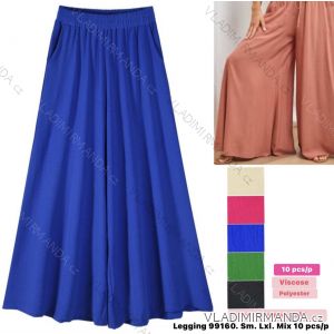 Nohavice dlhé letné haremky dámske (S/M - L/XL) FASHION IMWLL2599160