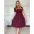 Šaty krtké letné krátky rukáv dámske (S/M/L ONE SIZE) TALIANSKA MÓDA IM425MARIA-L