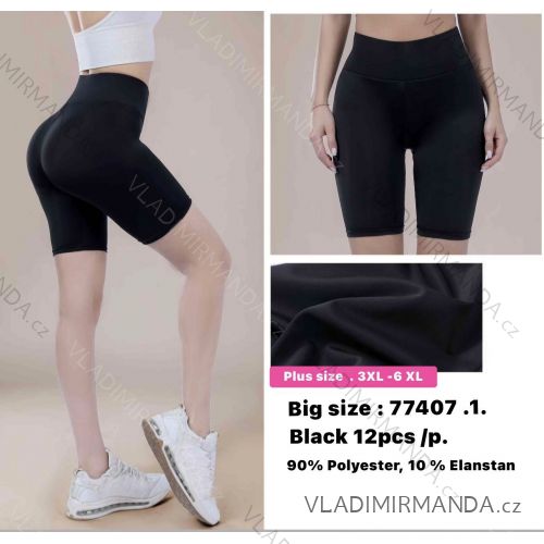 Legíny krátke dámske nadrozmer (3XL - 6XL) FASHION IMWLL2577407