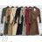 Kabát dlhý slabý s opaskom dlhý rukáv dámsky (S/M/L ONE SIZE) TALIANSKA MÓDA IMWKK252579