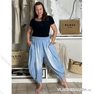 Nohavice oversize dlhé dámske INGE(M/L/XL ONE SIZE) TALIANSKA MóDA IMSM25INGE