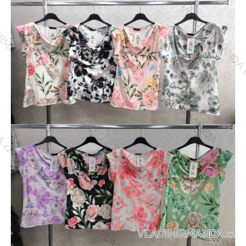 Tunika krátky rukáv dámske (S/M/L ONE SIZE) TALIANSKA MÓDA IMWGK251769