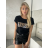 Tričko krátky rukáv dámske VOGUE (S/M/L ONE SIZE) TALIANSKA MÓDA IMM24M917C