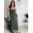 Šaty dlhé letný carmen cez prsia dámske ORISEA (S/M/L ONE SIZE) TALIANSKA MÓDA IM425405