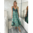 Šaty dlhé letné na ramienka dámske RAMONA (S/M/L ONE SIZE) INDICKÁ MÓDA IMWKA251062