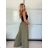 Nohavice elegantné s opaskom dámske (S/M/L ONE SIZE) TALIANSKA MÓDA IMPLI2517303/DU -   čierna
 -   S/M/L