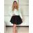 Body dlhý rukáv dámske (S/M/L ONE SIZE) TALIANSKA MÓDA IMPLP2492380070/DU -   růžová světlá -   S/M/L