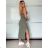 Šaty dlhé letné na ramienka dámske (XS/S/M ONE SIZE) TALIANSKA MÓDA IMWHD252382/DU -   čierna
 -   S / M