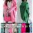 Cardigan pletený s kapucňou dlhý rukáv dámsky (S/M/L ONE SIZE) INDICKÁ MÓDA IMWKA252698