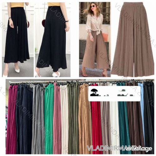 Nohavice dlhé letné dámske (S/M/L ONE SIZE) TALIANSKA MÓDA IMWGA252794