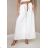 Nohavice dlhé letné s opaskom dámske (S/M/L ONE SIZE) TALIANSKA MÓDA IMD25151
