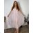 Sukňa dlhá dámska TINA (S/M/L ONE SIZE) TALIANSKA MóDA IMSM25TINA/DUR khaki S/M/L