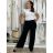 Nohavice dlhé letné dámske BETA (S/M/L ONE SIZE) TALIANSKA MÓDA IM425463