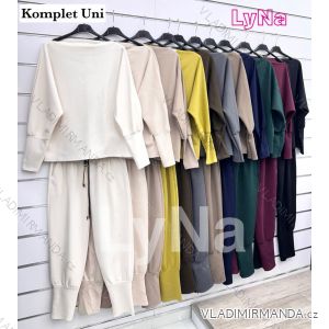 Súprava tepláková mikina dlhý rukáv a tepláky dlhé dámske (S/M/L ONE SIZE) IMWDL252727