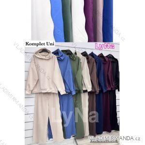 Súprava tepláková mikina dlhý rukáv a tepláky dlhé dámske (S/M/L ONE SIZE) IMWDL252728