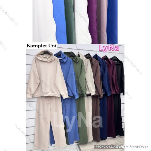 Súprava tepláková mikina dlhý rukáv a tepláky dlhé dámske (S/M/L ONE SIZE) IMWDL252728
