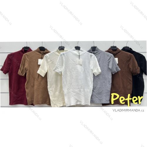 Sveter krátky rukáv dámsky (S/M/L ONE SIZE) TALIANSKA MÓDA IMWCP252763