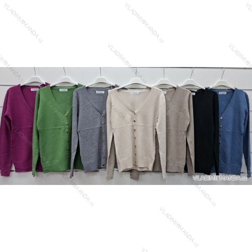 Sveter dlhý rukáv dámsky (S/M/L ONE SIZE) TALIANSKA MÓDA IMWCP252769