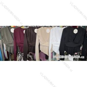 Tunika dlhý rukáv dámska (XS/S/M ONE SIZE) TALIANSKA MÓDA IMM25M42817