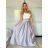 Tielko crop top na ramienka dámske (S/M ONE SIZE) TALIANSKA MÓDA IMPBB22L20824/DU biela