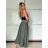 Sukňa dlhá s opaskom dámska (S/M/L ONE SIZE) TALIANSKA MÓDA IMM25M7755