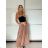 Sukňa dlhá s opaskom dámska (S/M/L ONE SIZE) TALIANSKA MÓDA IMM25M7755