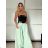 Nohavice elegantné s opaskom dámske (S/M/L ONE SIZE) TALIANSKA MÓDA IMPLI2517303