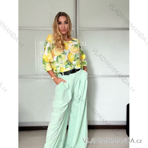 Sveter pletený oversize krátky rukáv dámsky (S/M/L ONE SIZE) TALIANSKA MÓDA IMSL250003