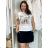 Tričko krátky rukáv dámske LUCY (S/M/L ONE SIZE) TALIANSKA MÓDA IMM25M299H