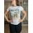 Tričko krátky rukáv dámske LUCY (S/M/L ONE SIZE) TALIANSKA MÓDA IMM25M299H