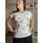 Tričko krátky rukáv dámske LUCY (S/M/L ONE SIZE) TALIANSKA MÓDA IMM25M299H