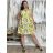 Šaty letné bez rukávu dámske SUMMER  (M/L/XL ONE SIZE) TALIANSKA MÓDA IMPEM23C4192A