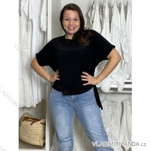 Tunika oversize icecool krátky rukáv dámska RIKI  (S/M/L ONE SIZE) TALIANSKA MÓDA IMM25M6543/DU