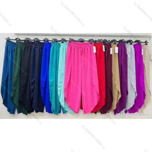 Nohavice dlhé letné dámske (S/M/L ONE SIZE) TALIANSKA MÓDA IM425551