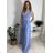 Šaty letné dlhé elegantné bez rukávov dámske (42/44/46 ONE SIZE) TALIANSKA MÓDA IMPSH2480566A
