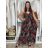 Šaty dlhé letné na ramienka dámske LOLA (S/M/L ONE SIZE) TALIANSKA MÓDA IMPEM2455618