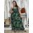 Šaty dlhé letné na ramienka dámske LOLA (S/M/L ONE SIZE) TALIANSKA MÓDA IMPEM2455618