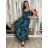 Šaty dlhé letné na ramienka dámske LOLA (S/M/L ONE SIZE) TALIANSKA MÓDA IMPEM2455618