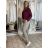 Kalhoty strečové dlouhé dámské (S/M/L ONE SIZE) ITALSKá MODA IM4240137