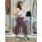 Kalhoty strečové dlouhé dámské (S/M/L ONE SIZE) ITALSKá MODA IM4240137
