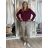 Šaty úpletové s opaskom krátky rukáv dámske nadrozmer DITA (M/L/XL ONE SIZE) TALIANSKA MÓDA IM425555 ZS5290