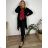 Cardigan s kapucí dlhý rukáv dámsky nadrozmer (44/46/48 ONE SIZE) TALIANSKA MÓDA IMSM251131