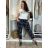 Nohavice strečové dlhé dámske (S/M/L ONE SIZE) TALIANSKA MODA IM424274