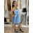 Šaty elegantné spoločenské na ramienka dámske Lolita (XS/S ONE SIZE) TALIANSKA MóDA IM322461