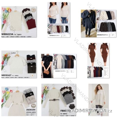 TALIANSKA MÓDA KATALÓG sveter, tunika, tričko, šaty, kabát, bunda IMWBO25ZARI