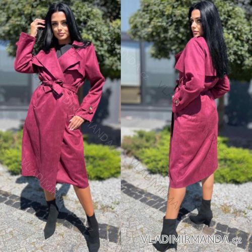 Kabát slabý dlhý rukáv dámsky (S/M/L ONE SIZE) TALIANSKA MÓDA IMWCA2820