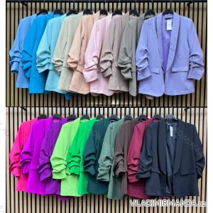 Sako elegantný dlhý rukáv dámske (S/M/L ONE SIZE) TALIANSKA MÓDA IMWCA2842