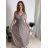 Šaty dlhé elegantné icecool bez rukávov dámske (M/L, XL/XXL) AINUOSI TALIANSKA MODA IMB229927