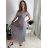 Šaty dlhé elegantné icecool bez rukávov dámske (M/L, XL/XXL) AINUOSI TALIANSKA MODA IMB229927